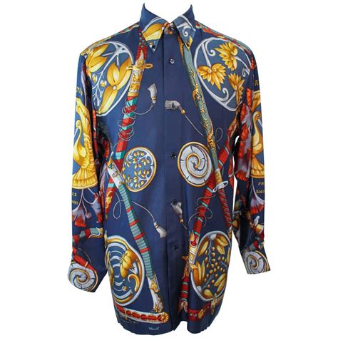 vintage hermes shirt men|hermes men's jumpsuit.